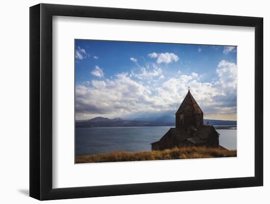 Sevanavank Monastery, Lake Seven, Armenia, Central Asia, Asia-Jane Sweeney-Framed Photographic Print