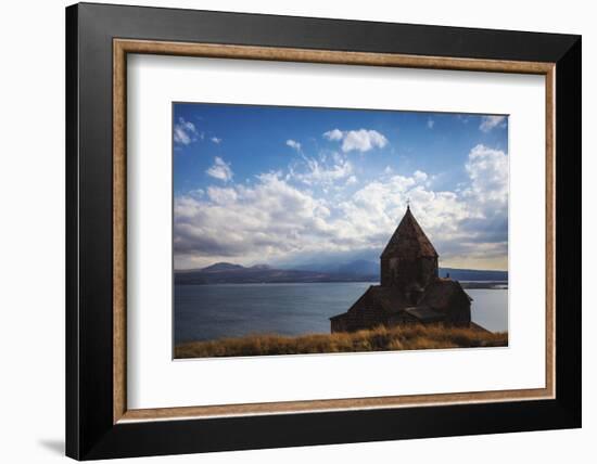 Sevanavank Monastery, Lake Seven, Armenia, Central Asia, Asia-Jane Sweeney-Framed Photographic Print