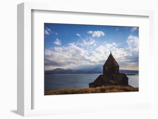 Sevanavank Monastery, Lake Seven, Armenia, Central Asia, Asia-Jane Sweeney-Framed Photographic Print