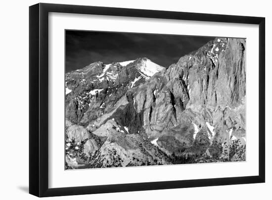 Sevehah Cliffs BW-Douglas Taylor-Framed Photo