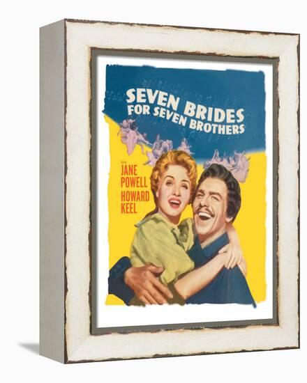 Seven Brides for Seven Brothers, 1954-null-Framed Stretched Canvas