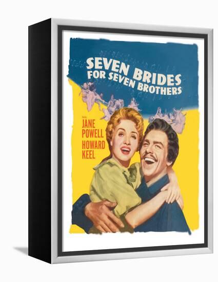 Seven Brides for Seven Brothers, 1954-null-Framed Stretched Canvas