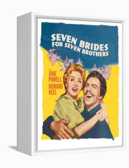 Seven Brides for Seven Brothers, 1954-null-Framed Stretched Canvas