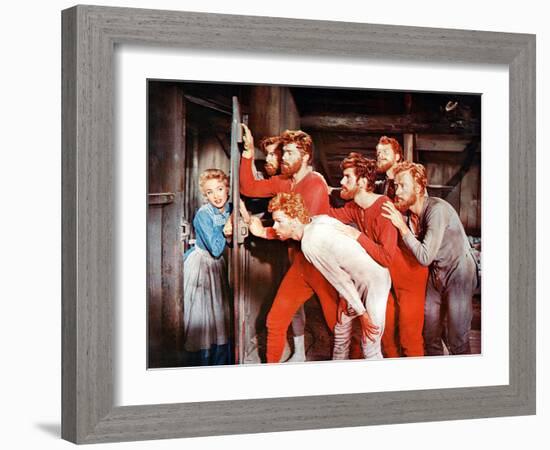 Seven Brides For Seven Brothers, 1954-null-Framed Photo