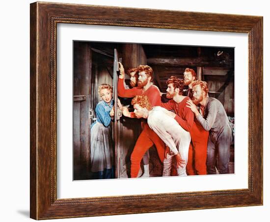 Seven Brides For Seven Brothers, 1954-null-Framed Photo