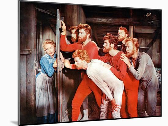Seven Brides For Seven Brothers, 1954-null-Mounted Photo