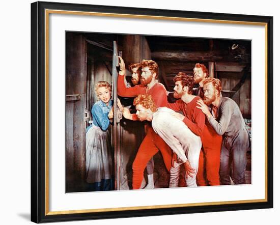 Seven Brides For Seven Brothers, 1954-null-Framed Photo