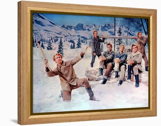 Seven Brides For Seven Brothers, 1954-null-Framed Stretched Canvas