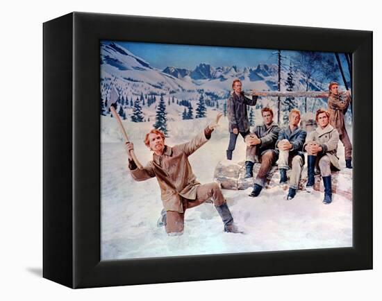 Seven Brides For Seven Brothers, 1954-null-Framed Stretched Canvas