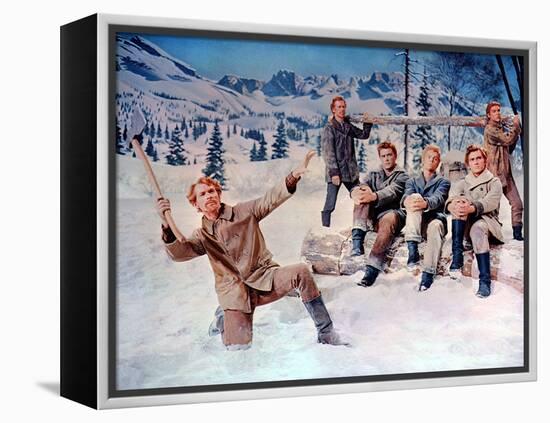 Seven Brides For Seven Brothers, 1954-null-Framed Stretched Canvas