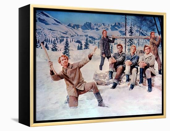 Seven Brides For Seven Brothers, 1954-null-Framed Stretched Canvas