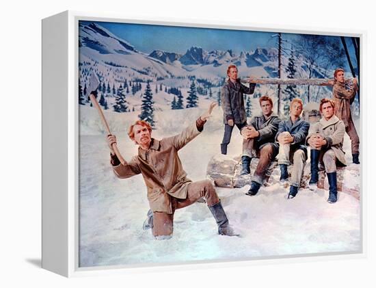 Seven Brides For Seven Brothers, 1954-null-Framed Stretched Canvas