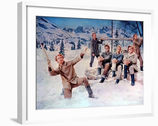 Seven Brides For Seven Brothers, 1954-null-Framed Photo