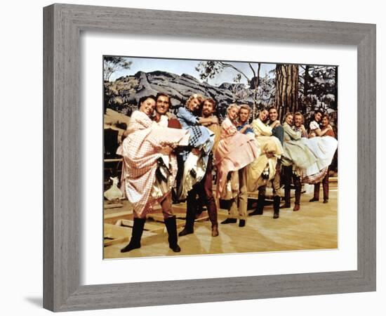 Seven Brides For Seven Brothers, 1954-null-Framed Photo