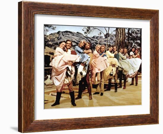 Seven Brides For Seven Brothers, 1954-null-Framed Photo