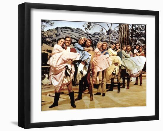 Seven Brides For Seven Brothers, 1954-null-Framed Photo