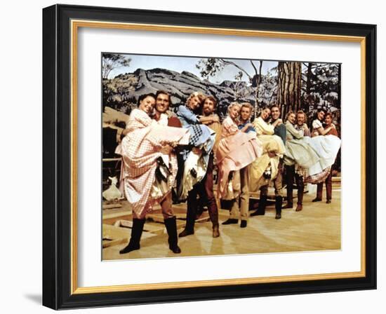 Seven Brides For Seven Brothers, 1954-null-Framed Photo