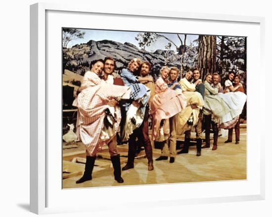 Seven Brides For Seven Brothers, 1954-null-Framed Photo