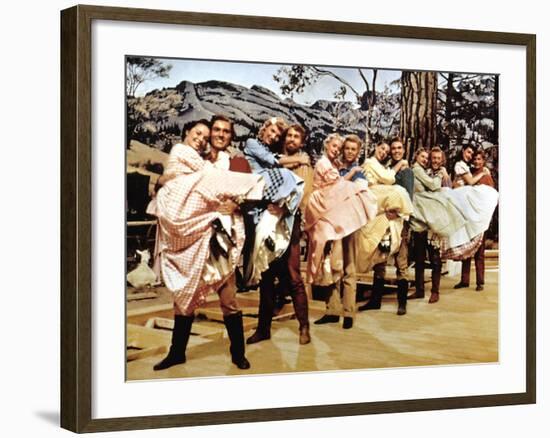 Seven Brides For Seven Brothers, 1954-null-Framed Photo