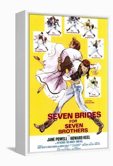 Seven Brides for Seven Brothers, 1954-null-Framed Stretched Canvas