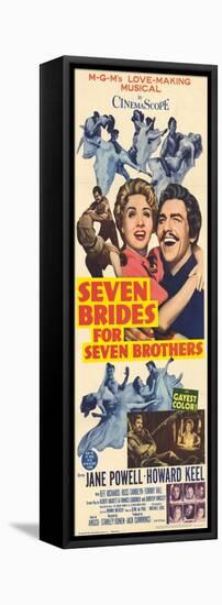 Seven Brides for Seven Brothers, 1954-null-Framed Stretched Canvas