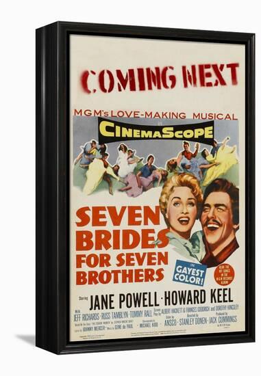 Seven Brides for Seven Brothers, 1954-null-Framed Stretched Canvas