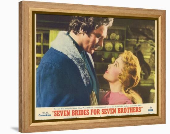 Seven Brides for Seven Brothers, 1954-null-Framed Stretched Canvas