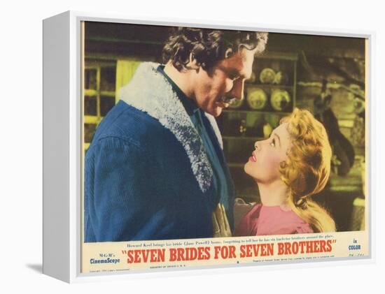 Seven Brides for Seven Brothers, 1954-null-Framed Stretched Canvas