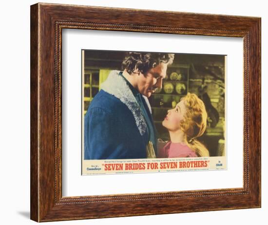 Seven Brides for Seven Brothers, 1954-null-Framed Art Print