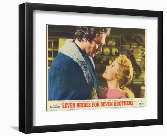 Seven Brides for Seven Brothers, 1954-null-Framed Art Print