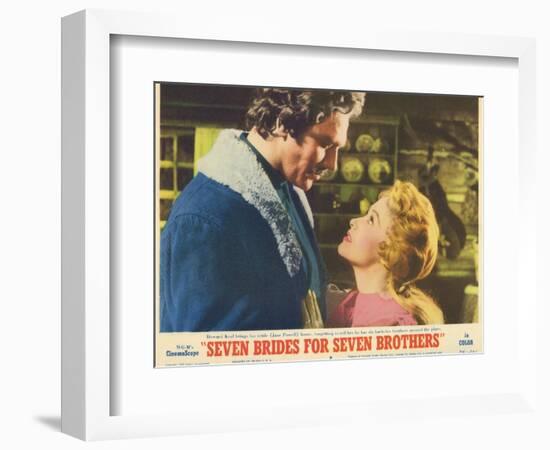 Seven Brides for Seven Brothers, 1954-null-Framed Art Print