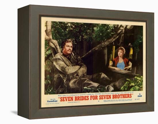 Seven Brides for Seven Brothers, 1954-null-Framed Stretched Canvas