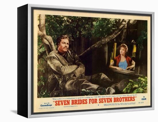 Seven Brides for Seven Brothers, 1954-null-Framed Stretched Canvas