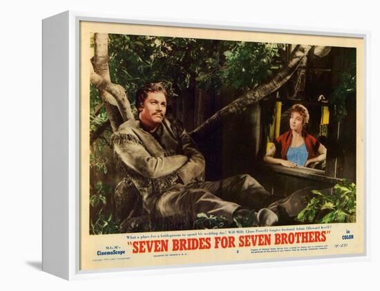 Seven Brides for Seven Brothers, 1954-null-Framed Stretched Canvas