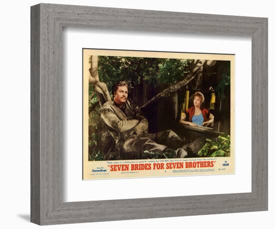 Seven Brides for Seven Brothers, 1954-null-Framed Art Print