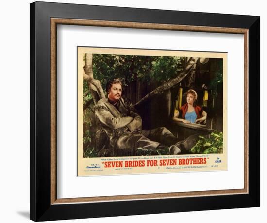 Seven Brides for Seven Brothers, 1954-null-Framed Art Print