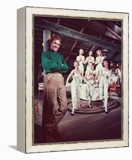 Seven Brides for Seven Brothers, Howard Keel, 1954-null-Framed Stretched Canvas