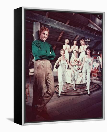 Seven Brides for Seven Brothers, Howard Keel, 1954-null-Framed Stretched Canvas