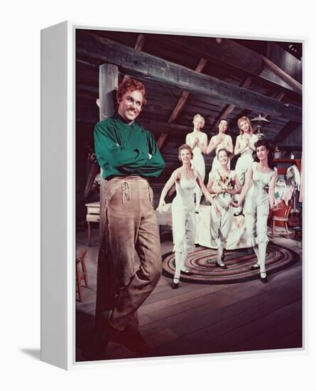 Seven Brides for Seven Brothers, Howard Keel, 1954-null-Framed Stretched Canvas