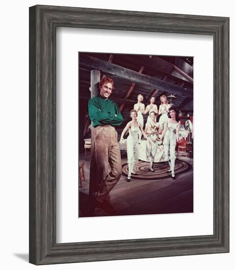 Seven Brides for Seven Brothers, Howard Keel, 1954-null-Framed Photo