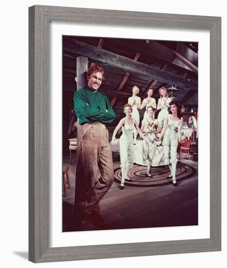 Seven Brides for Seven Brothers, Howard Keel, 1954-null-Framed Photo