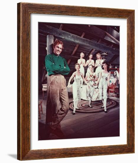 Seven Brides for Seven Brothers, Howard Keel, 1954-null-Framed Photo
