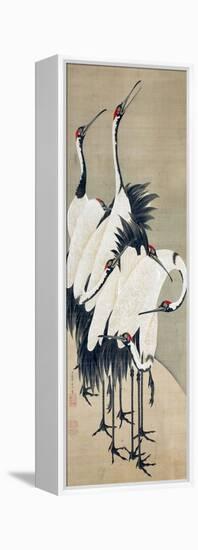 Seven Cranes-Jakuchu Ito-Framed Premier Image Canvas