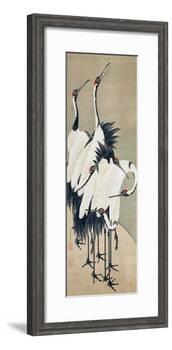 Seven Cranes-Jakuchu Ito-Framed Giclee Print