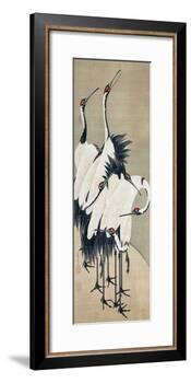 Seven Cranes-Jakuchu Ito-Framed Giclee Print