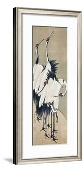 Seven Cranes-Jakuchu Ito-Framed Giclee Print