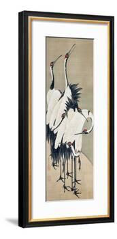 Seven Cranes-Jakuchu Ito-Framed Giclee Print