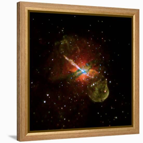 Seven Day Chandra Exposure, Centaurus A Reveals Effects of Supermassive Black Hole at its Center-null-Framed Premier Image Canvas