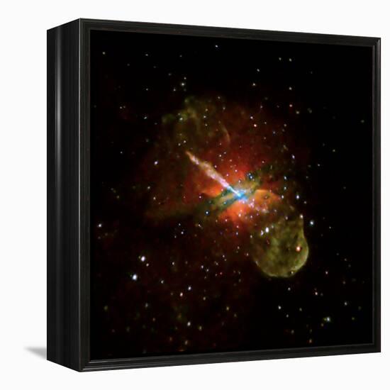 Seven Day Chandra Exposure, Centaurus A Reveals Effects of Supermassive Black Hole at its Center-null-Framed Premier Image Canvas