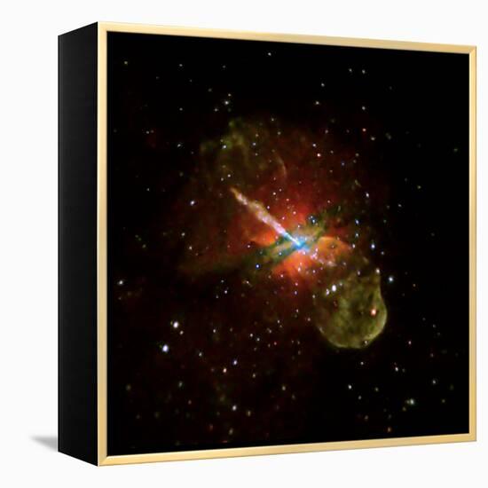 Seven Day Chandra Exposure, Centaurus A Reveals Effects of Supermassive Black Hole at its Center-null-Framed Premier Image Canvas